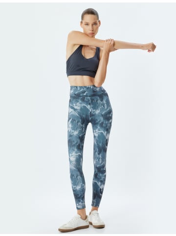 KOTON Leggings in Grau Gemustert
