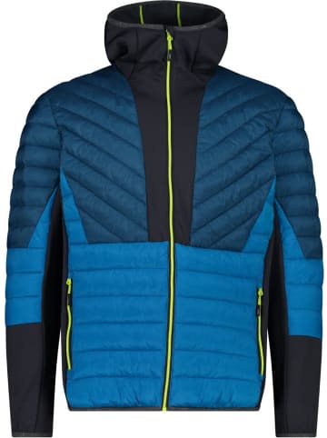 cmp Funktionsjacke, Steppjacke MAN HYBRID JACKET FIX HOOD in Blau