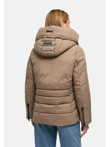 Navahoo Outdoorjacke Waldengel XIV in Taupe Grey