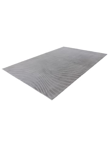 Vivorum Wohnzimmer Kurzflor Teppich Kierk 325 in silber