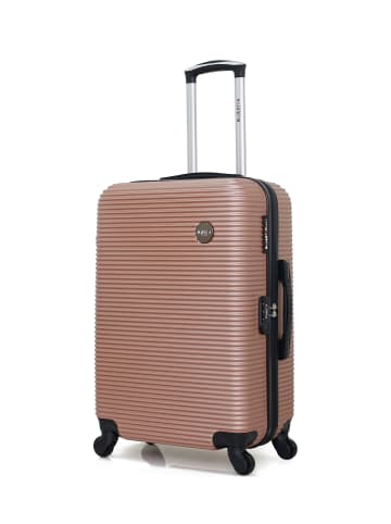 BlueStar Mittelgroßer Koffer LONDON in Rosa (64L)