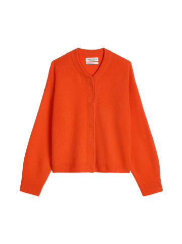 Marc O'Polo Cardigan oversized in Vivid Orange