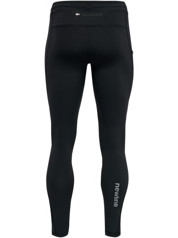 Newline Verstellbare Taille Leggings Reflektierend Logo Men's Core Herren in BLACK