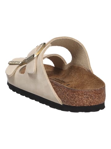 Birkenstock Tieffußbett Pantolette in beige