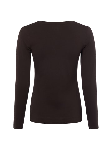 Marie Lund Langarmshirt in schoko - 0046