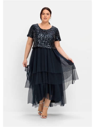 sheego Abendkleid in nachtblau