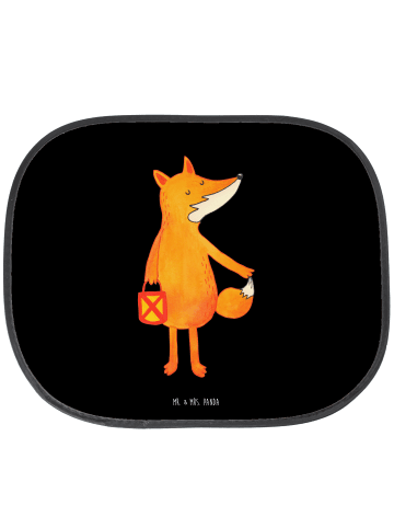 Mr. & Mrs. Panda Sonnenschutz Pkw Fuchs Laterne ohne Spruch in Schwarz