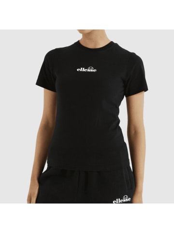 ellesse Rundhals T-Shirt für Damen in Schwarz