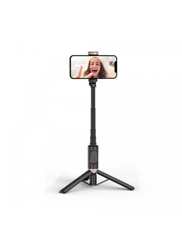 XO XO Selfie-Stick Stativ mit Bluetooth Verbindung in in Schwarz
