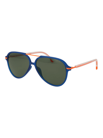 Police Männer Sonnenbrille Flieger Blau