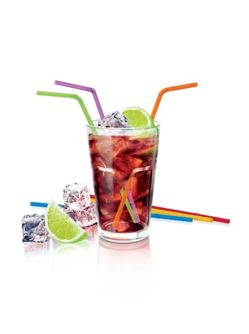 Tescoma Trinkhalme myDRINK, 40 Stück in mehrfarbig