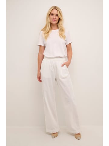 Kaffe Casual Hose KAnaya Relaxed fit in Chalk