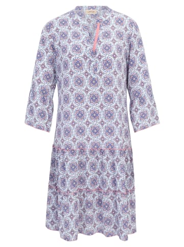 CARTOON Casual-Kleid mit Stufen in Blue/Apricot