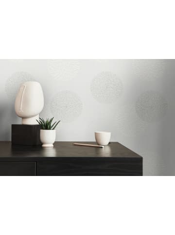 A.S. Création Tapete Floral Orbs in Braun 