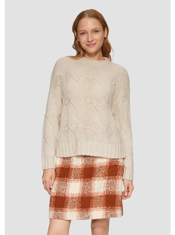 s.Oliver Strickpullover langarm in Beige