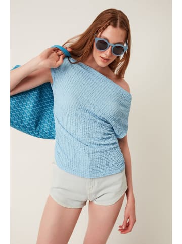 NO MATTER WHAT Blouse in Blau