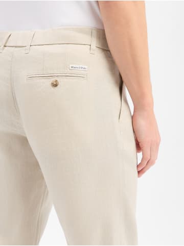 Marc O'Polo Leinenhose in kitt