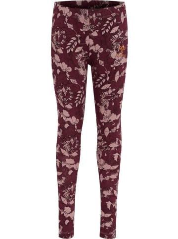 Hummel Kinder Leggings "Hazel Tights" in Rot