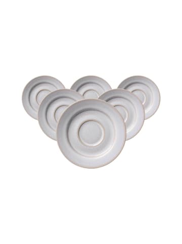 Ritzenhoff & Breker 6er Set Espressountertassen Laredo ø 12,5 cm beige in beige
