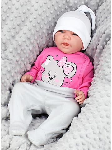 TupTam Baby Langarm Wickelbody 5er Pack in ecru