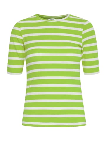 b.young Gestreiftes Halbarm T-Shirt BYPAMILA in Grün-2