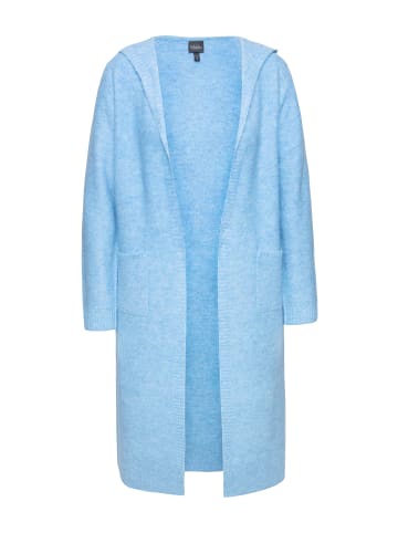 Ulla Popken Strickjacke in pastell petrol