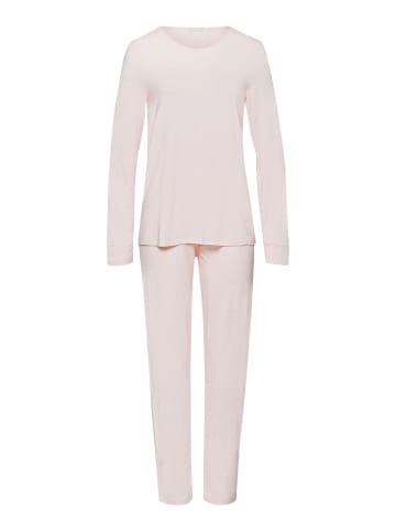 Hanro Pyjama Natural Elegance in rose melange