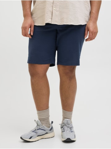 JACK & JONES PLUS Chino Shorts in Navy Blazer