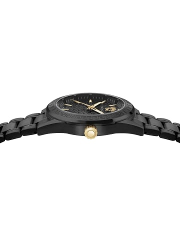 Versace Quarzuhr für Herren in Schwarz