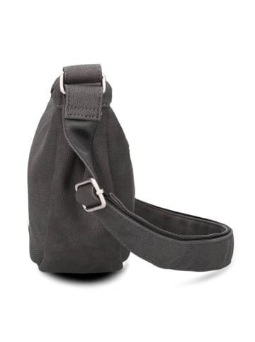 Zwei Mademoiselle.M Umhängetasche 32 cm nubuk stone