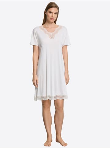 Hanro Nachthemd Cira Nightwear in off white