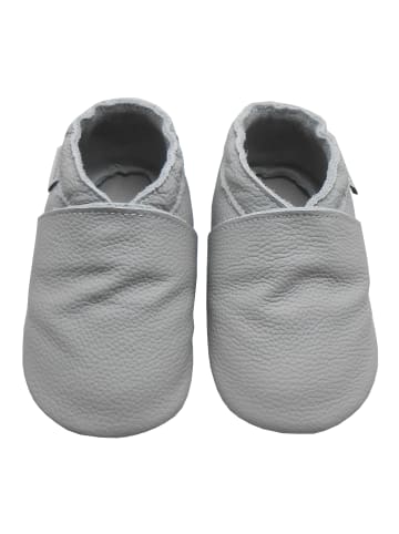 Bemesu Baby Krabbelschuhe aus Leder, weiche Lauflernschuhe mit rutschfester Sohle