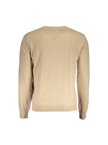 La Martina Beige Lyocell-Pullover