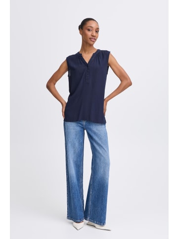 b. young Kurzarm-Bluse BYJACQUELINE Regular fit in Copenhagen Night