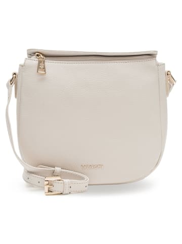 Lazarotti Bologna Leather Umhängetasche Leder 25 cm in offwhite