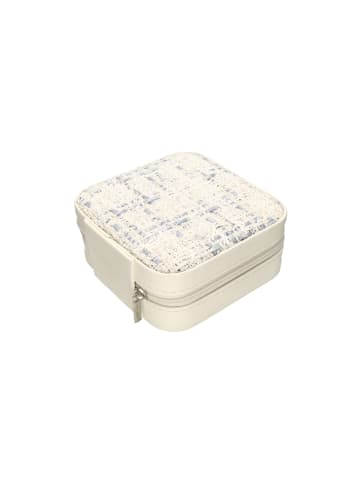 NAEMI Women Jewelry Box in Light Grey Blue