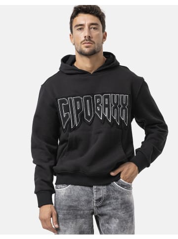 Cipo & Baxx Sweatshirt CL601 in BLACK