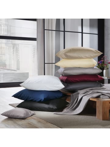 Erwin Müller Mako-Satin Kissenbezug Landshut in weiß - kochfest