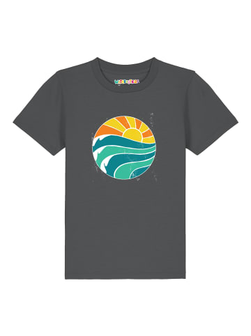 wat? Apparel T-Shirt Summer Sun in Grau