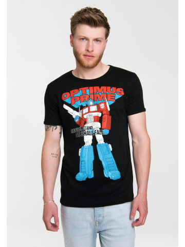 Logoshirt T-Shirt Transformers - Oprimus Prime - One Shall Stand in schwarz