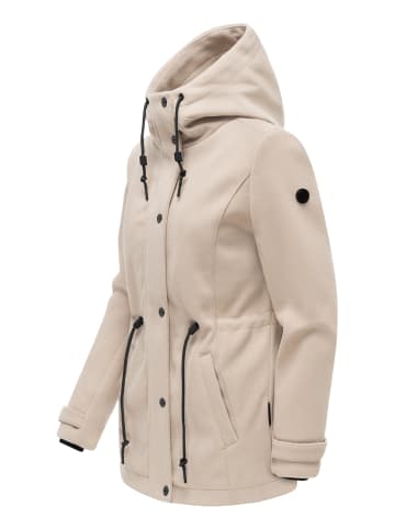 Navahoo Kurzmantel Lächelstern 14 in Light Taupe