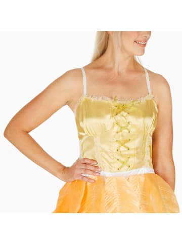 tectake Kurzes Kleid, gelb