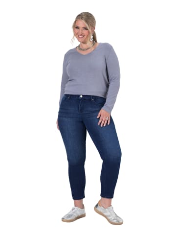 MIAMODA Jeans in blue denim