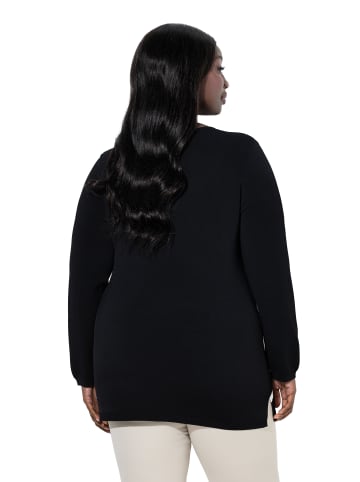 Ulla Popken Pullover in schwarz