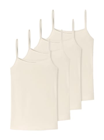 UNCOVER BY SCHIESSER Spaghetti Top Bamboo Cotton in Off-White