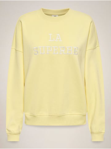 JDY Sweatshirt in Double Cream