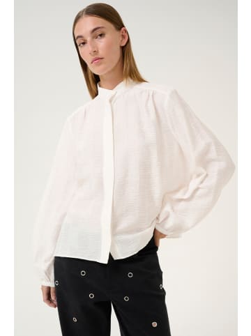 Karen By Simonsen Langarm-Bluse KBThornhild in Bright White