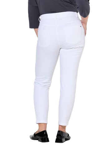 MIAMODA Jeans in white denim