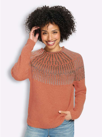 Heine Pullover in papaya-meliert