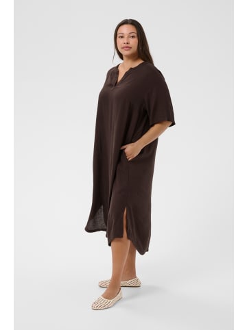 KAFFE curve Kleid KCmille Loose fit in Black Coffee